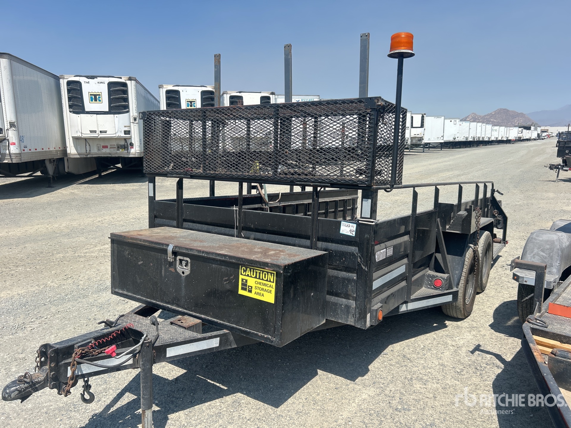 2010 Marksman LSET80X14-70 14 ft T/A Landscape Trailer