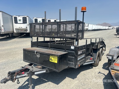 2010 Marksman LSET80X14-70 14 ft T/A Landscape Trailer