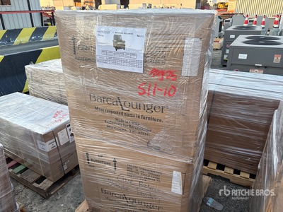 Quantity of (2) BarcaLounger Clive Manual Recliner Sofa Chair