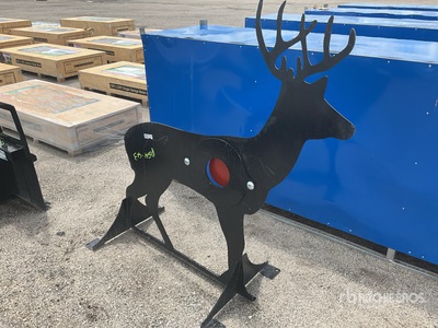 2025 Kit Containers AR500ATDEER Shooting Target (Unused)