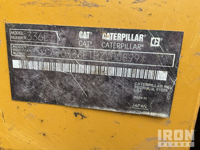 EXCAVADORA 2013 CATERPILLAR 336EL