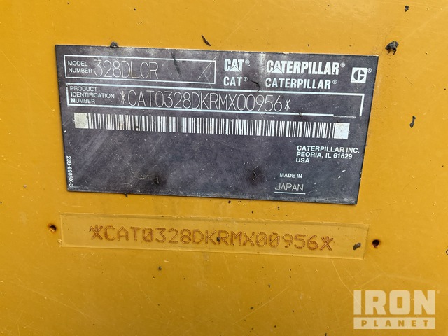 EXCAVADORA 2014 CATERPILLAR 328D