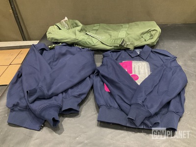 (41) Duffel Bags, (27) Men’s Jackets, (11) All-Weather Coats & Assorted Items