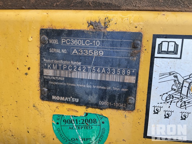EXCAVADORA 2015 KOMATSU PC360LC10