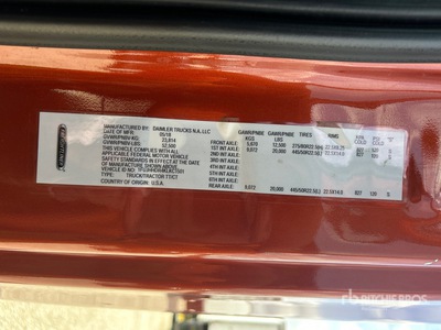 2019 Freightliner Cascadia 126 6x4 T/A Sleeper Truck Tractor