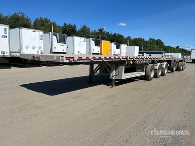 2020 Reitnouer 26 ft Tri/A B-Train Lead Flatbed Trailer