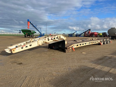 2002 Gerrys HG65-3 65 ton Tri/A Double Drop Removable Gooseneck Low Loader