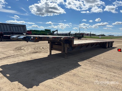 1997 Aspen Tri/A 50 ft Extendable Step Deck Trailer