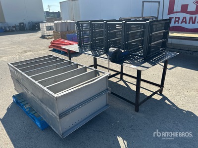 4 Ft x 8 Ft Steel Work Table