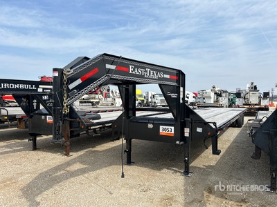 2023 East Texas 39 ft T/A Gooseneck Equipment Trailer