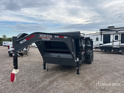 2024 Horizon 15 ft T/A Equipment Trailer