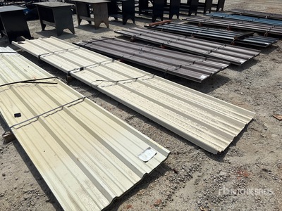 Quantity of Kit Containers 16 ft x 3 ft Steel R Panel