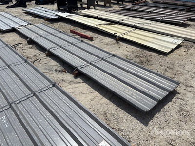 Quantity of Kit Containers 16 ft x 3 ft Steel R Panel
