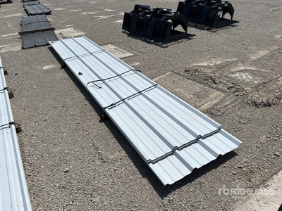 Quantity of 2025 Kit Containers Steel R Panel Corrugated Steel Panels (Unused)