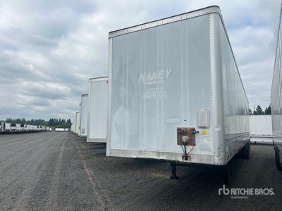 2004 Wabash DVHDHPC 53 ft x 102 in Quad/A Van Trailer