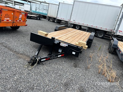 2025 X-Star Trailers 20'X83" Equipment Trailer 20 ft T/A Equipment Trailer (Unused)