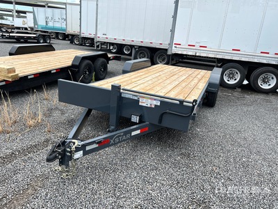 2025 X-Star Trailers 20'X83" Equipment Trailer 20 ft T/A Equipment Trailer (Unused)