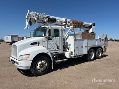 Altec DC47TR on 2011 Kenworth T-300 6x4 Digger Derrick Truck