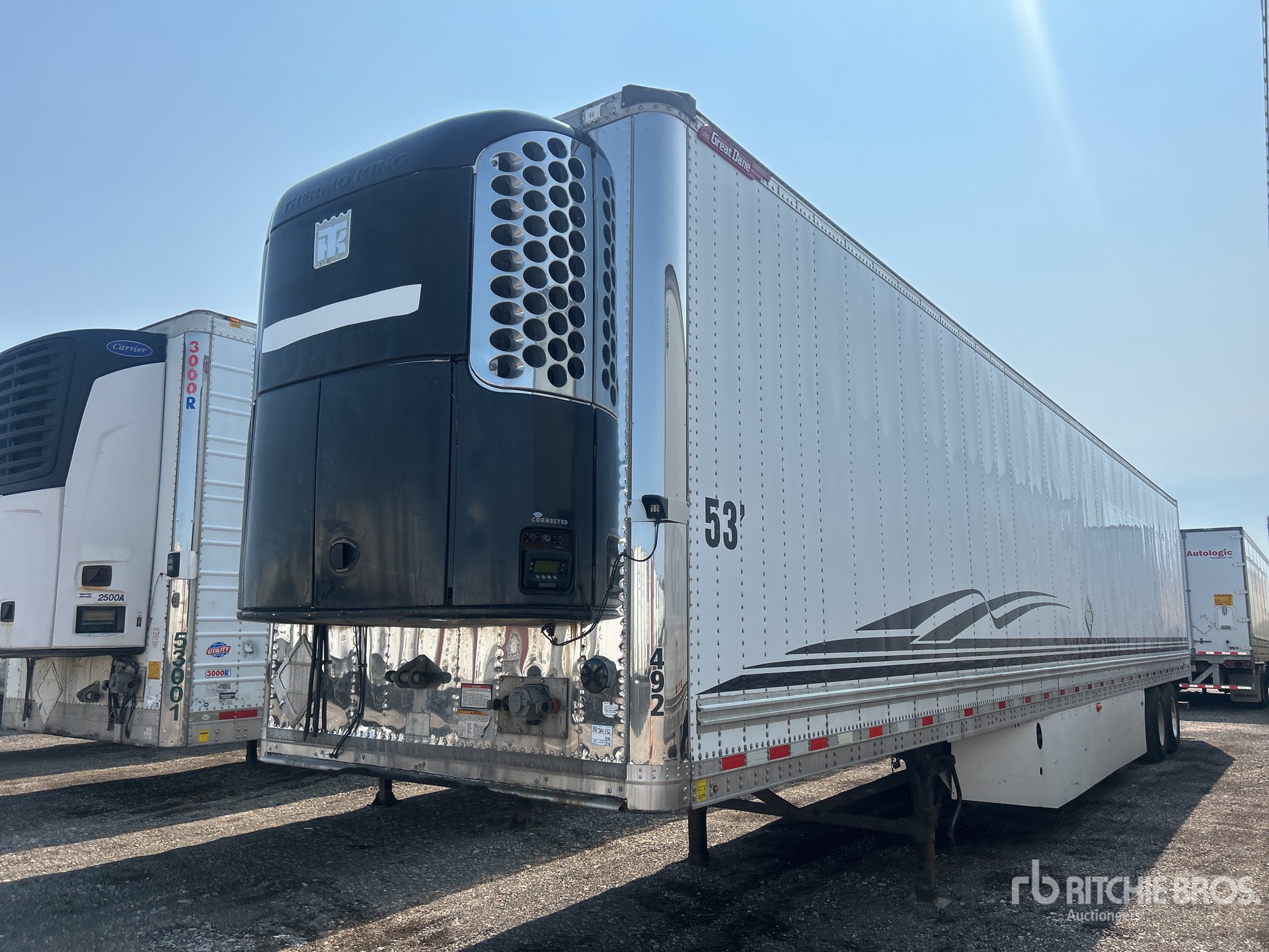 2016 Great Dane 53 ft x 102 in T/A Refrigerated Trailer
