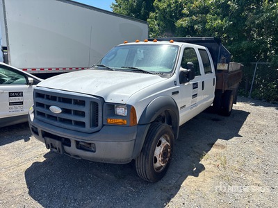 2006 Ford F-450 XL 4x2 Crew Cab Dump Truck (Inoperable)