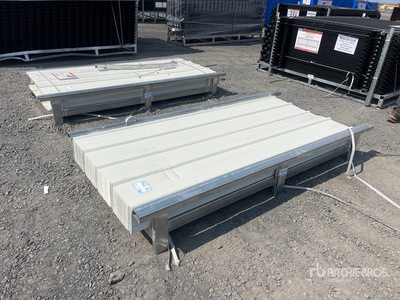 Quantity of (200) 2025 SUNTOP S2134C-200 x 7 ft Corrugated Steel Sheets (Unused)