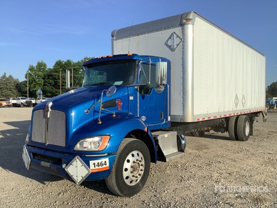 2018 Kenworth T370 4x2 Camion fourgon