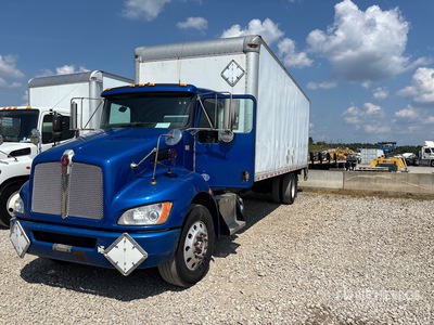2018 Kenworth T370 Gesloten vrachtwagen