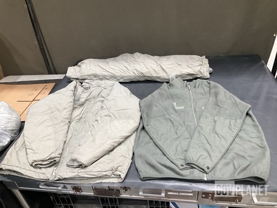 (14) Parkas, (10) Pairs of Trousers, (2) Pairs of Mittens & Assorted Items