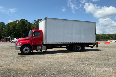 2020 Hino 268 4x2 Gesloten vrachtwagen