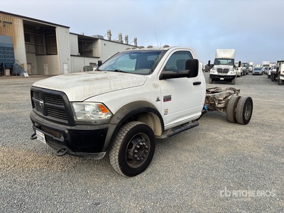 2012 Ram 5500 4x4 Cab and Chassis