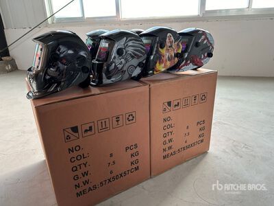 Quantity of (16) 2025 Agriquip GLWH16 Auto Darkening Welding Helmets (Unused)
