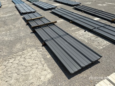 Quantity of 2025 Kit Containers Steel R Panel Corrugated Steel Panels (Unused)
