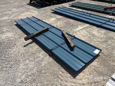 Quantity of 2025 Kit Containers Steel R Panel Corrugated Steel Panels (Unused)