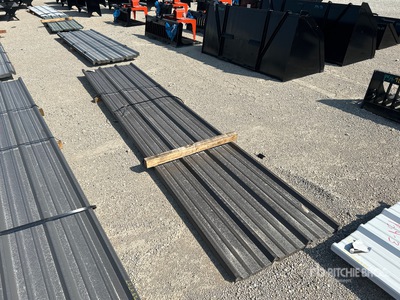 Quantity of 2025 Kit Containers Steel R Panel Corrugated Steel Panels (Unused)