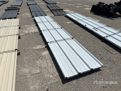 Quantity of 2025 Kit Containers Steel R Panel Corrugated Steel Panels (Unused)