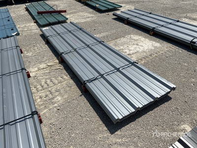 Quantity of 2025 Kit Containers Steel R Panel Corrugated Steel Panels (Unused)