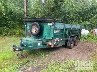 2014 American Hauler 14 ft T/A End Dump Trailer