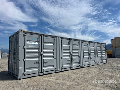 40 ft High Cube Multi-Door Storage Container