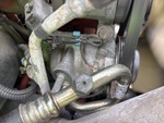 Moteur with compresseur de climatisation