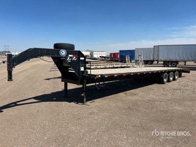 2013 Sure-Pull 40 ft Tri/A Gooseneck Plant Trailer