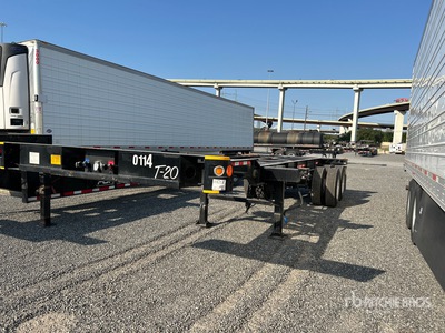 2025 Atro 8 ft T/A Extendable Container Trailer