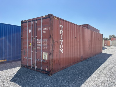 40 ft High Cube Lagercontainer