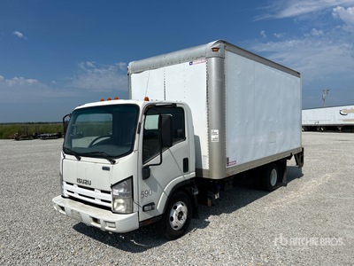 2011 Isuzu NPR 4x2 Van Truck