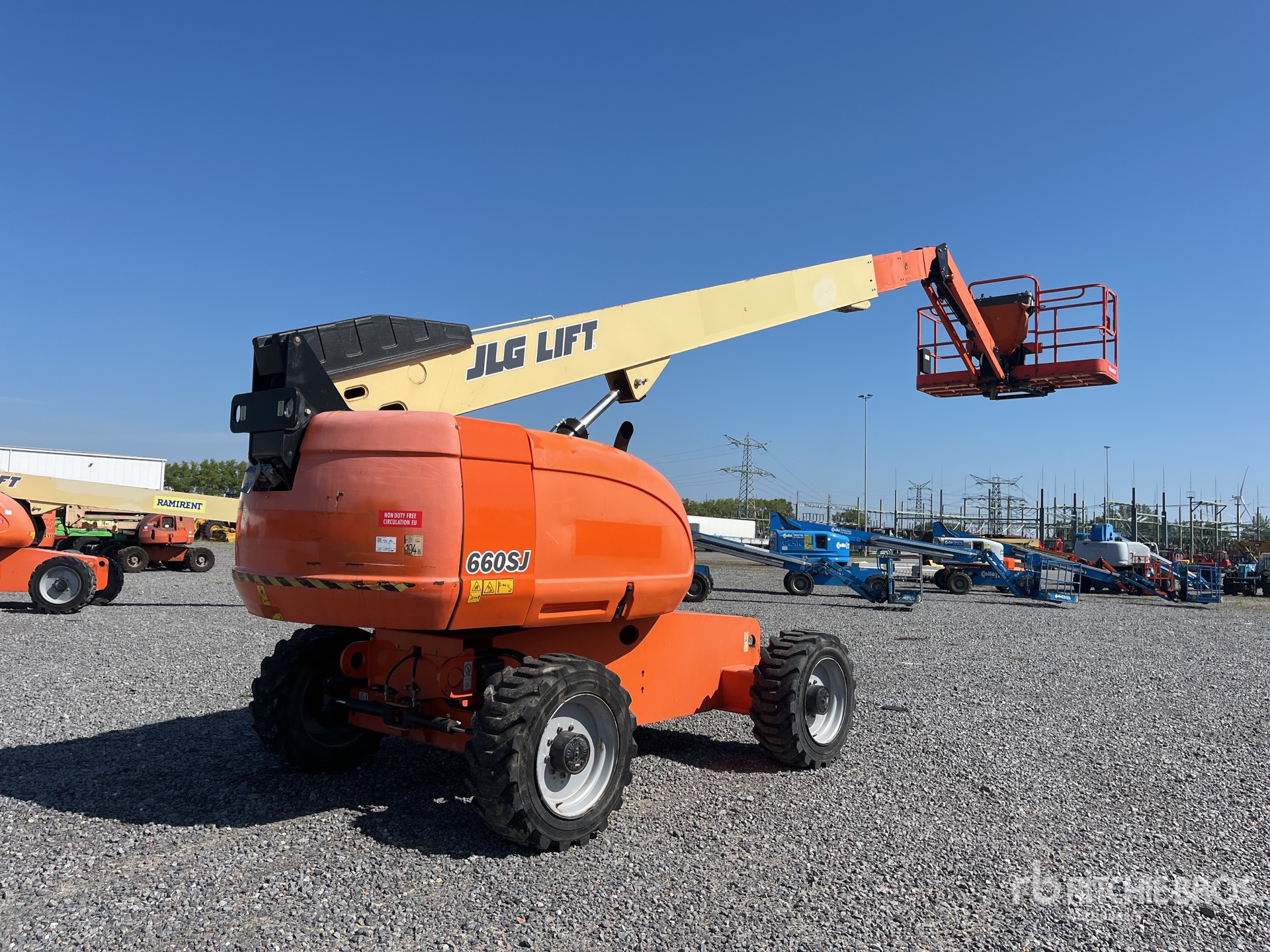 2013 JLG 660SJ 4WD Diesel Telescopic Boom Lift