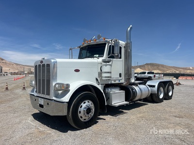 2017 Peterbilt 389 6x4 T/A Day Cab Truck Tractor