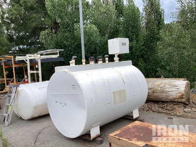 Arrow Tank  517 gal Skid Mounted Steel Diesel Fuel Tank