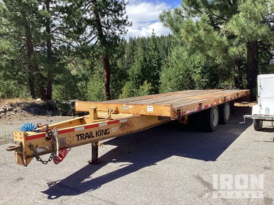 1999 Trail King TKT40-2400 24 ft T/A Tilt Deck Trailer