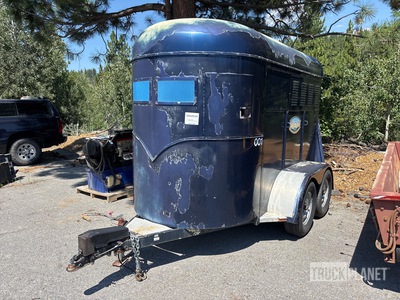 1994 None Miley 10 ft T/A Horse Trailer