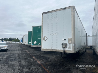 2008 Wabash DVCVHPC 53 ft x 102 in T/A Van Trailer