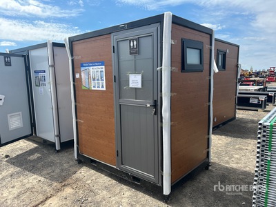 W 51" x L 79" x H 89" Portable Toilet (Unused)